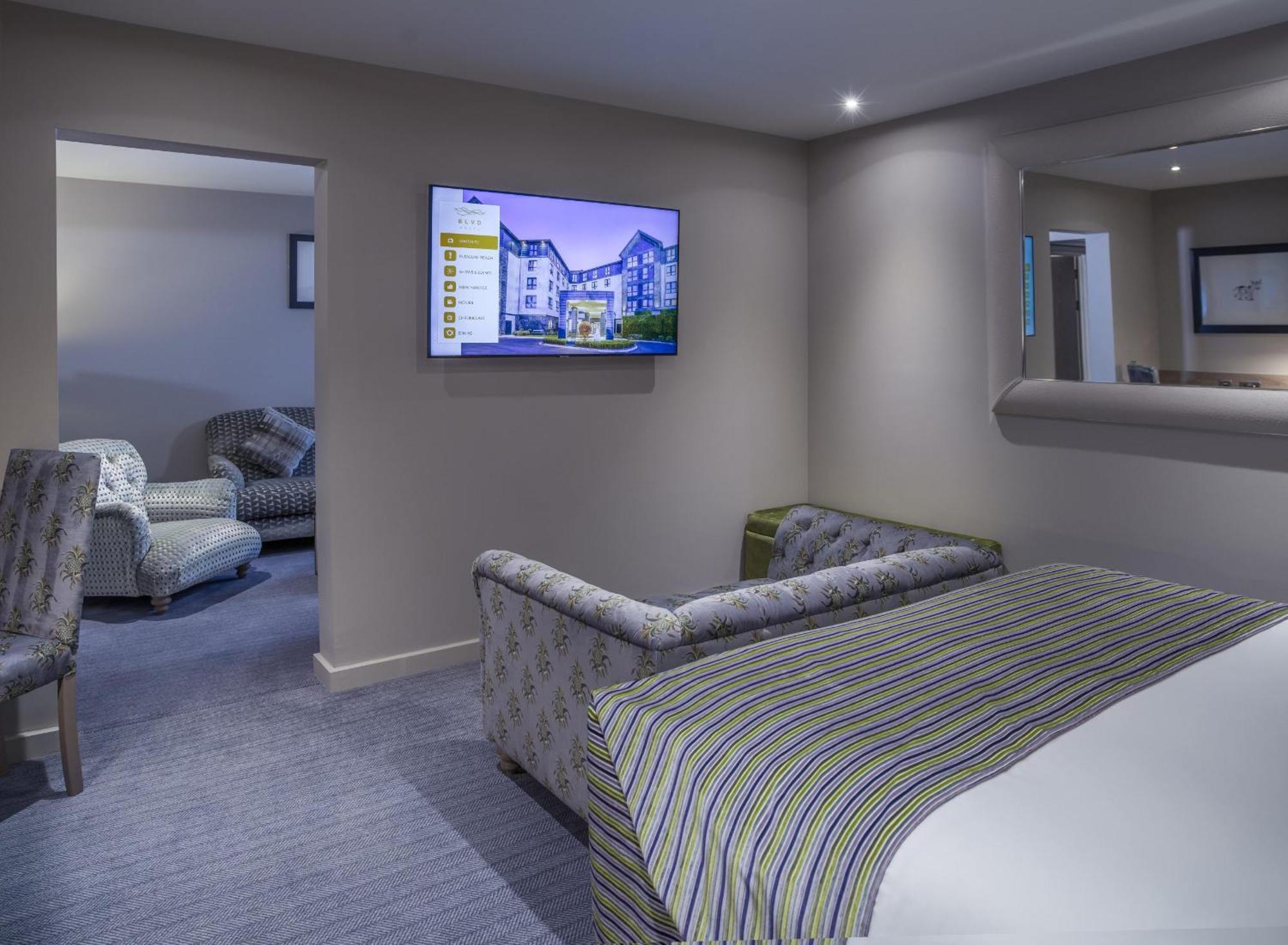 Boulevard Hotel Blackpool Esterno foto A room at the hotel